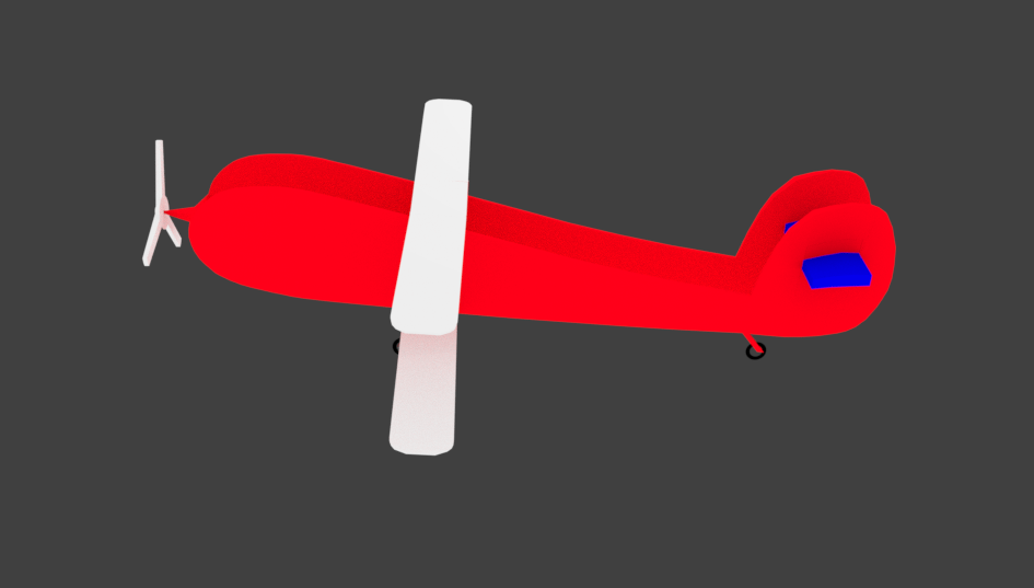 Blender Plane Render 1